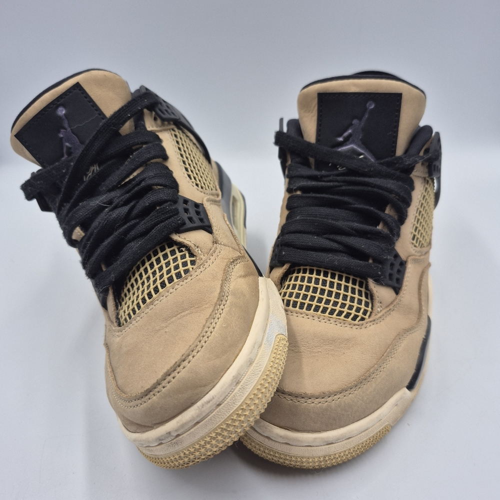 Nike Air Jordan 4 Retro Fossil Mushroom Size 8 Women